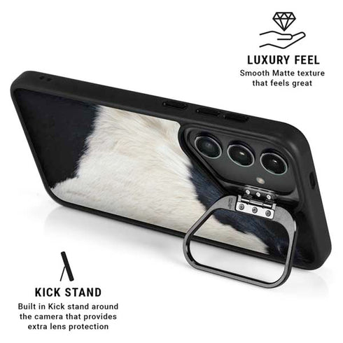 Cow Galaxy S25 Kickstand Case
